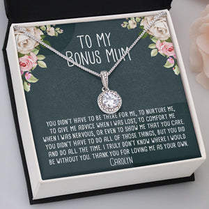 Loving Me As Your Own, Eternal Hope Necklace, Custom Jewelry, Mother's Day Gifts
