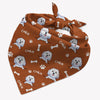 Dog Pattern Bandana, Personalized Bandana, Custom Dog Lovers Gifts