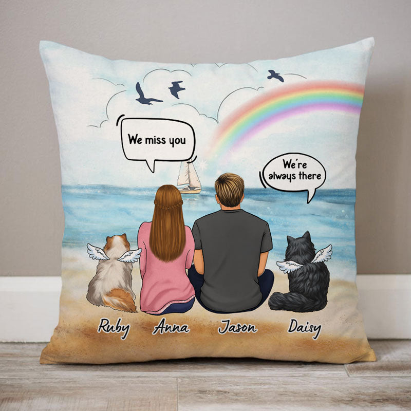 We Still Talk About You, Memorial Pillow, Personalized Pillows, Custom Gift for Cat Lovers