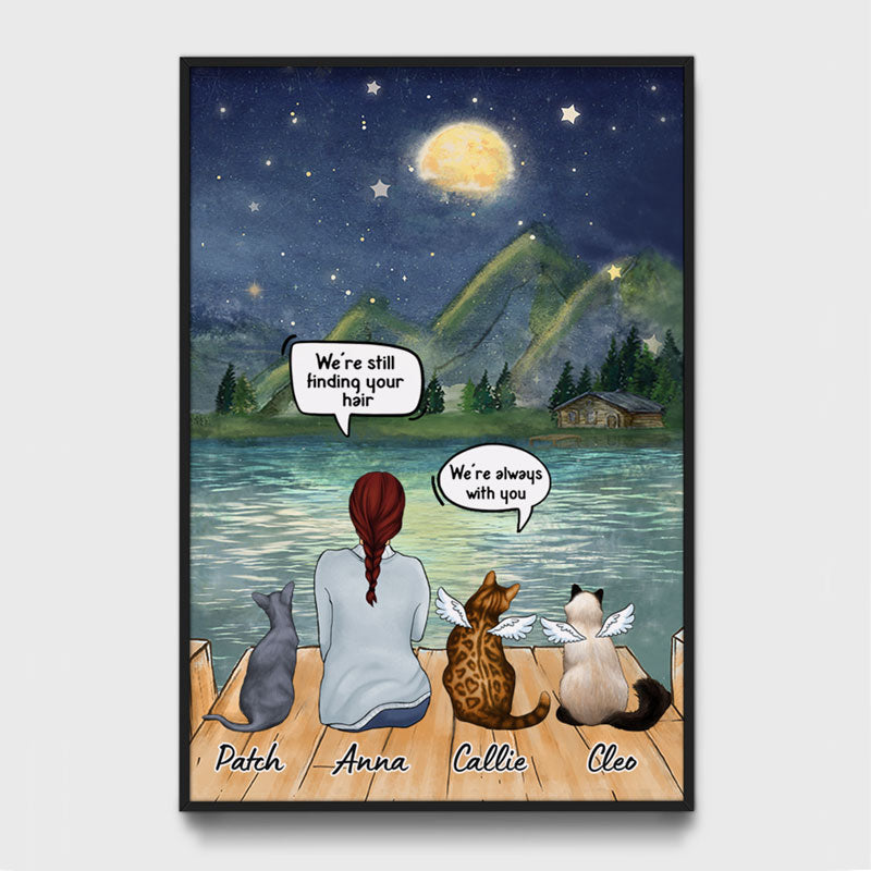 Still Talk About You Conversation, Memorial Gifts For Cat Lovers, Personalized Poster