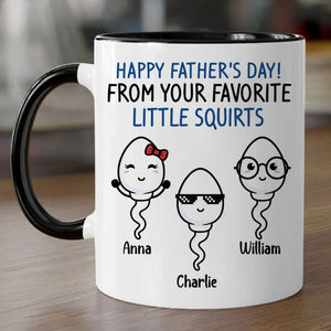 Little Kids From Your Favorite Little Squirts, Personalized Mug, Father's Day Gifts