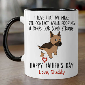 Special Kind Of Intimacy, Personalized Mug, Father's Day Gifts, Gift For Dog Lovers