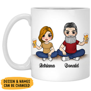 Like Father Like Daughter Oh Crap, Personalized Coffee Mug, Father's Day Gifts