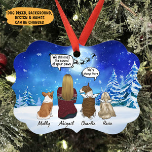 I Still Talk About You, Personalized Aluminium Ornaments, Custom Holiday Gift, Christmas Gift For Dog Lovers