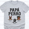 Dog Dad Spanish Espanol, Custom T Shirt, Personalized Gifts for Dog Lovers