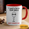Little Kids We Used To Lived In, Personalized Mug, Father's Day Gifts, Gift For Dad