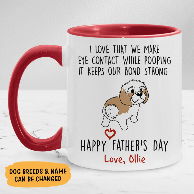 Special Kind Of Intimacy, Personalized Mug, Father's Day Gifts, Gift For Dog Lovers