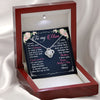 Always Be Your Little Boy, Love Knot Luxury Necklace, Gift for Mom