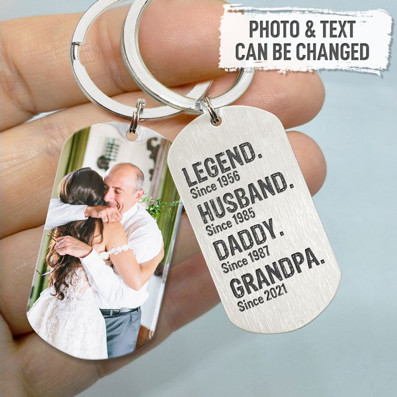 Legend Husband Daddy Grandpa, Personalized Tumbler Cup, Father's Day C -  PersonalFury