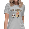 Fur Mama, Personalized Dogs Shirt, Customized Gifts for Dog Lovers, Custom Tee