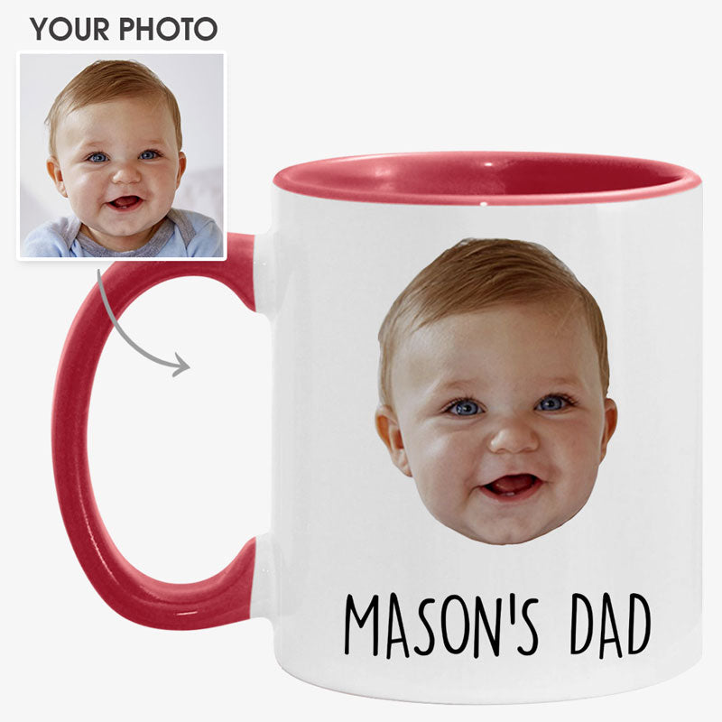 Best Gift To Moms Of Boys, Personalized Mom Of Boys Accent Coffee Mug