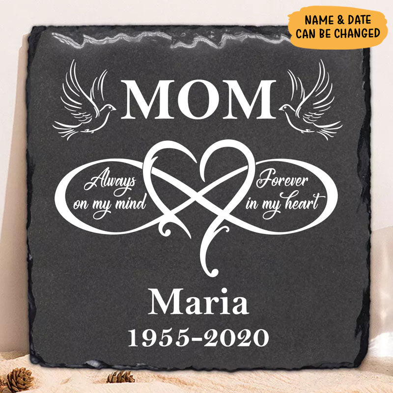 Forever In My Heart, Custom Memorial Gifts , Personalized Pet Memorial Stone