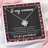 You Touch My Heart, Personalized Luxury Necklace, Message Card Jewelry, Gifts For Her