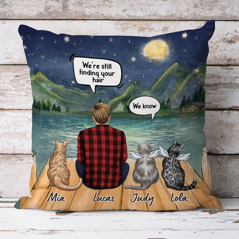 I Still Talk About You I Miss You, Personalized Memorial Pillows