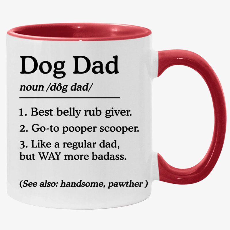 Personalized Coffee Mugs for Him - Definition of a Dad or Grandpa