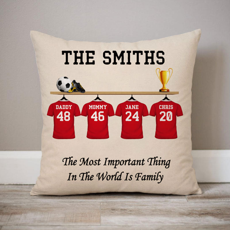 Football Photo Pillow Personalized, American Football Gifts For Kids With  Name And Number, Gifts For Football Players - Best Personalized Gifts For  Everyone