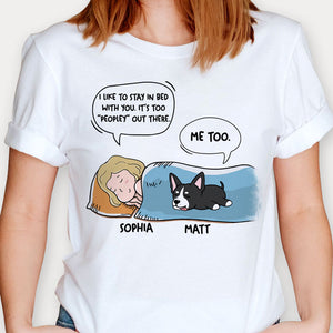 It's Too "Peopley" Out There Conversation, Personalized Shirt, Gifts For Dog Lovers