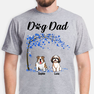 Home Is Where The Dogs Are, Custom Tree Color, Custom Shirt For Dog Lovers, Personalized Gifts