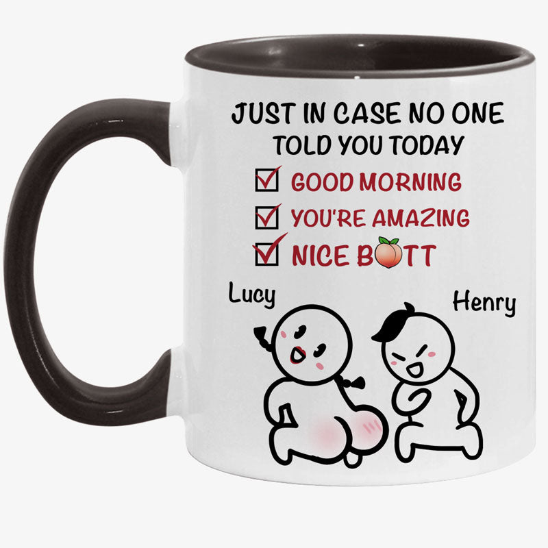 Best Gift To Moms Of Boys, Personalized Mom Of Boys Accent Coffee Mug