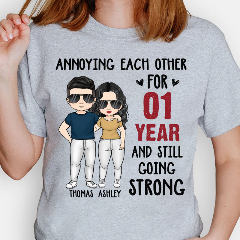 Annoying For Many Years, Personalized Unisex Shirt, Anniversary Gifts For Couple