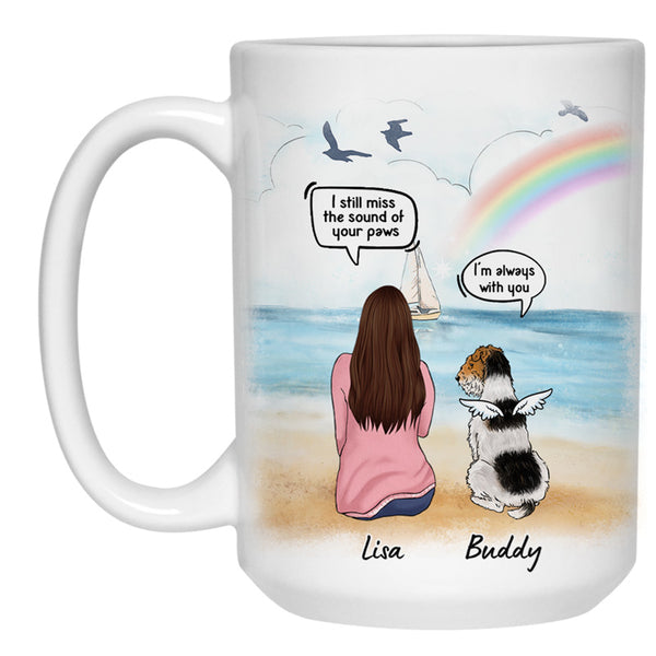 Custom Coffee Dog Mugs - Girl and Dogs - World's Best Dog Mom