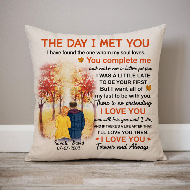 I'll Always Be With You - Personalized Pillow (Insert Included)