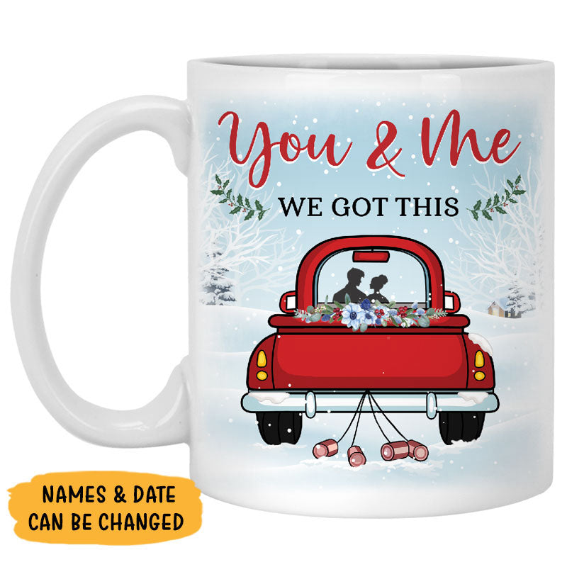 We Got This, Anniversary Gift, Personalized Christmas gifts for