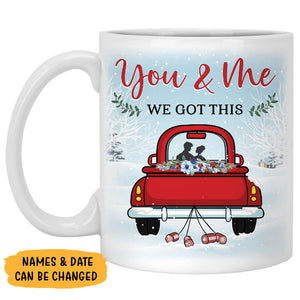 We Got This, Anniversary Gift, Personalized Christmas gifts for couple