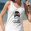 Hot Mom Summer Messy Bun, Hot Girl Summer, Personalized Summer T-Shirt, Tank Top