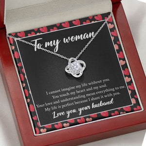 You Touch My Heart, Personalized Luxury Necklace, Message Card Jewelry, Gifts For Her