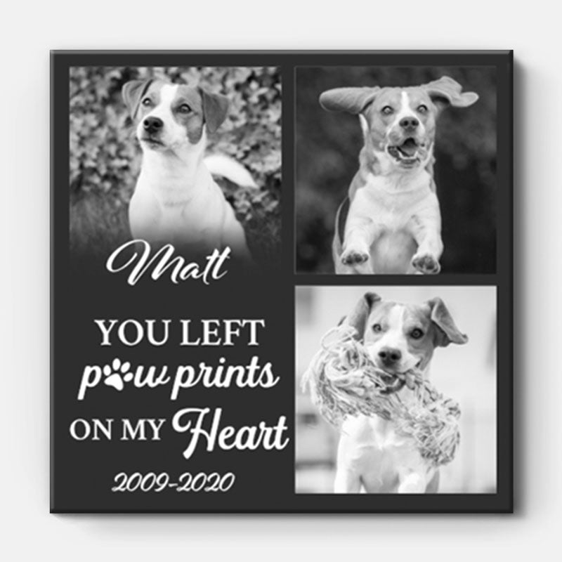 You Are My Favorite Hello, Personalized Square Canvas, Custom Gift for Pet Lovers
