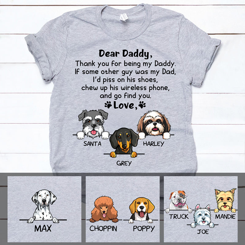 Chew Up His Wireless Phone and Go Find You, Custom T Shirt, Personalized Gifts for Dog Lovers