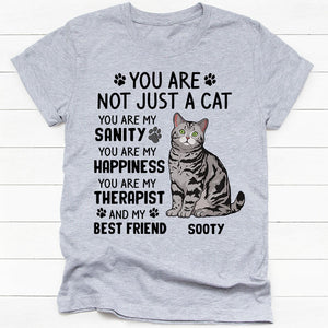 You Are Not Just A Cat , Custom Shirt, Personalized Gifts for Cat Lovers