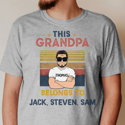 This Belongs To Old Man, Personalized Shirt, Father's Day Gift