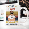 This Belongs To Old Man, Personalized Mug, Gifts for Dads and Grandpas, Father's Day Gifts
