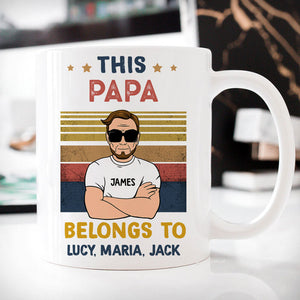This Belongs To Old Man, Personalized Mug, Gifts for Dads and Grandpas, Father's Day Gifts