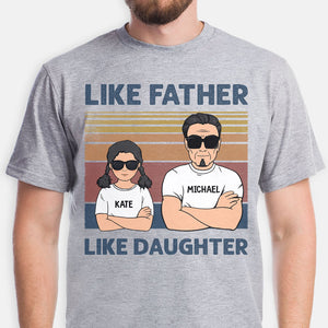 Like Father Like Daughter Kid, Personalized Shirt, Gifts for Father