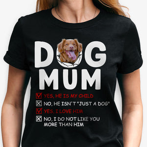 He Is My Child, Personalized Shirt For Dog Lovers, Mother's Day Gifts, Custom Photo