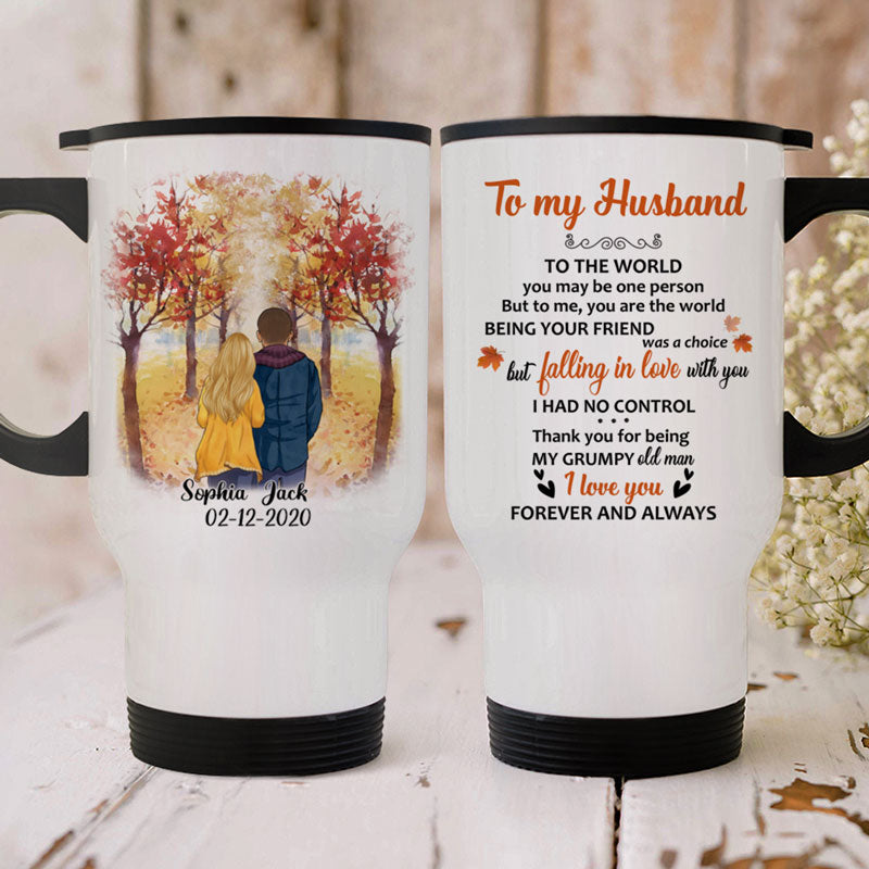 Bonus Mom Thank You Personalized Travel Mugs - PersonalFury