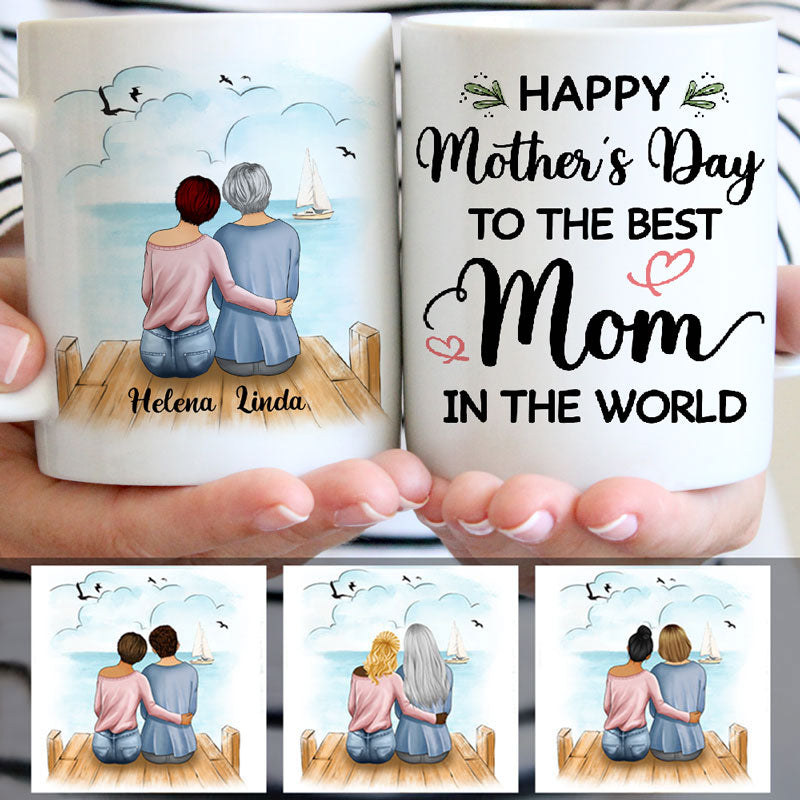 Happy Mother's Day To The Best Mom, Customized Mugs for Dog Lovers, Pe -  PersonalFury