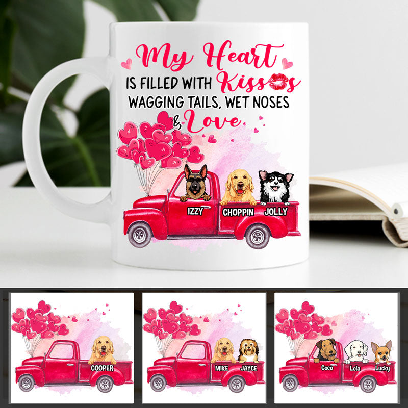 Heart Custom Photo, Personalized Mugs, Custom Coffee Mugs, Valentine's -  PersonalFury